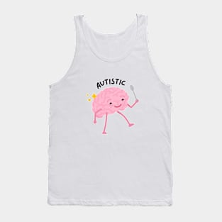 Autistic Brain (Light) Tank Top